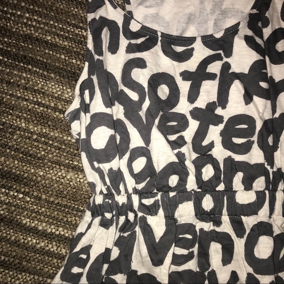 Alphabet Mini Dress // Forever 21 // Medium - Picture 2 of 6